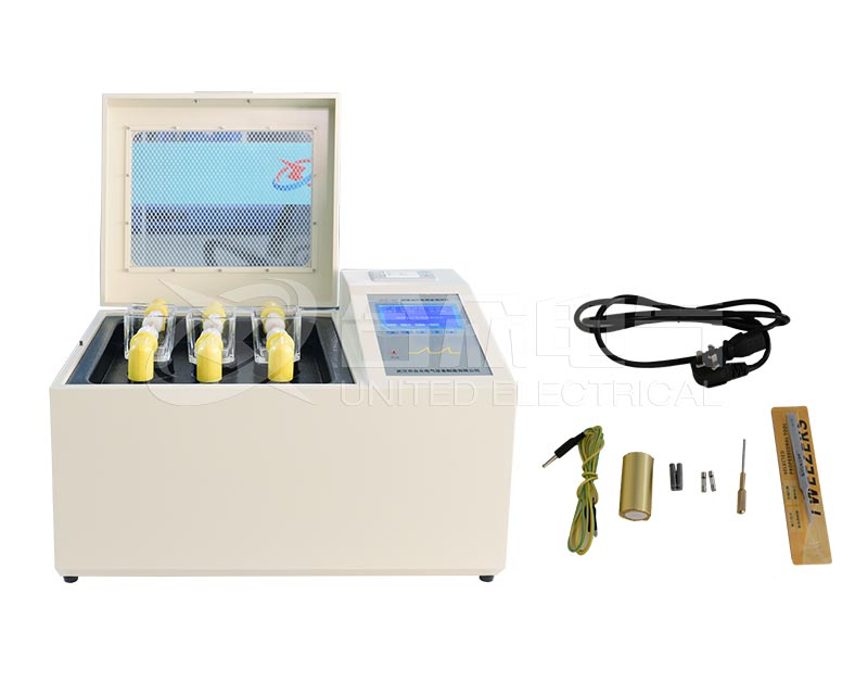 絕緣油介電強(qiáng)度測試儀 HZJC-202S 三杯絕緣油擊穿電壓測試儀 